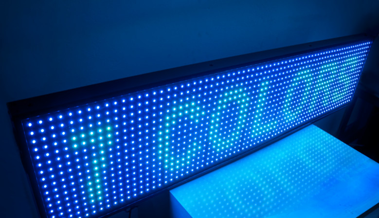 Tablica LED 7 kolorowa LED