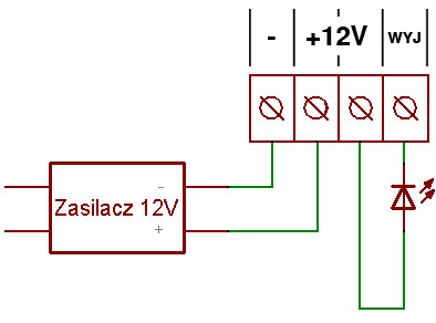 Schemat połączenia