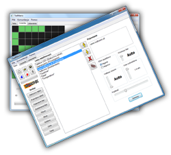 Program for the operation of the text-based LED whiteboard